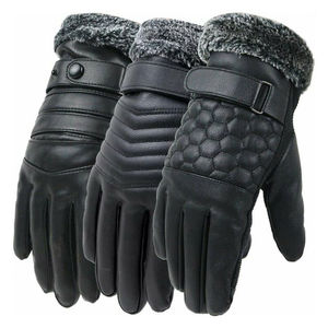 Guantes de cuero genuino de dedo completo Unisex más vendidos, diseño suave y cómodo para deportes de invierno informales, fiestas al aire libre, viajes - Product Image 2