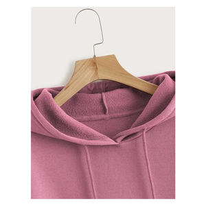 New Design Custom Logo Long Sleeve 100% Cotton Eco-Friendly Windproof Gym Clothing Autumn Winter Plain <b>Pullover</b> <b>Women</b> Fashion - Product Image 4