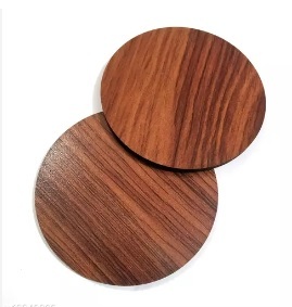 Premium Quality Designer Wooden Coaster Sets Indian <b>Decorative</b> Table Top Mat Ware <b>Items</b> - Product Image 6