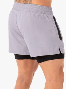 Short de sport en coton OEM pour hommes, short de jogging athlétique en éponge français confortable et respirant pour hommes Shorts pour hommes personnalisés - Product Image 6