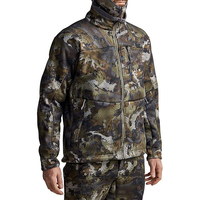 Sudadera con Capucha Impermeable Unisex de Moda para Caza, Tejido de Lona, Cálida para Invierno, Cortavientos, Transpirable, Forro de Algodón, Color Sólido, Personalizable, Completa