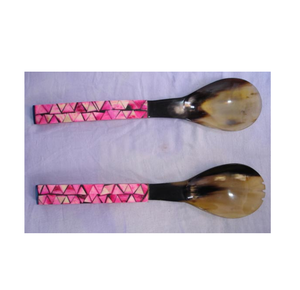 Juego de Cubiertos de Metal, 2 Cucharas para Ensalada, Duraderas, con Mango Largo, Perfectas para la Mesa, el Mejor Accesorio Ligero para la Cocina - Product Image 4