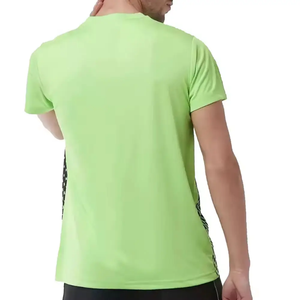 Último diseño personalizado sublimación impresión cuello redondo hombres camisetas lisas en blanco sublimación camisetas - Product Image 2