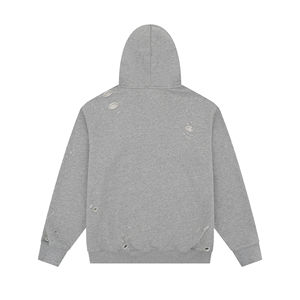 Sweat-shirt à capuche unisexe imprimé en relief, streetwear décontracté, surdimensionné, chaud, tendance, pull confortable à manches longues, automne hiver 2025 - Product Image 4