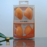 Emballage de boîte en plastique Transparent, en PET/PVC, pliable, cadeau, 100 unités