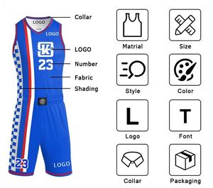 ชุดเสื้อบาสเก็ตบอลมืออาชีพ ชุดกีฬาทีมที่สวมใส่สบายและทนทาน - Product Image 5