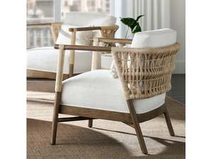 Mobilier d'extérieur Mobilier de jardin Chaise longue à bras inclinés et pieds coniques - Product Image 3