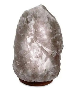 Wholesale Large Grey Himalayan Salt Lamp Genuine Carved Crystal Handcraft Authentic Technique Genuine Salt Natural Crafts - Product Image 4