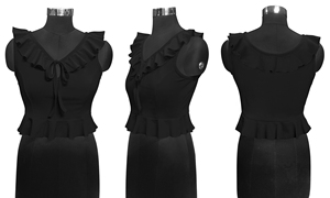 เสื้อถักนิตติ้งแบบอินเดียสุดพิเศษชุดตะวันตกสวมใส่ปกติใหม่ล่าสุด - Product Image 5