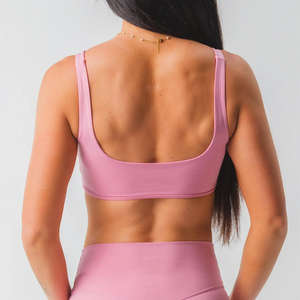 Custom Women Sports Yoga Wear Fitness Workout <b>Bra</b> Crop Top Plus Size Fitness Sports <b>Bra</b> for Women - Product Image 3