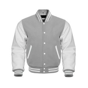 OEM Custom Unisex Varsity Jacket Windproof Breathable Casual Winter Embroidered Solid <b>Button</b> Closure in High Quality - Product Image 1