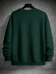 เสื้อสเวตเตอร์แบบสวมศีรษะมีซิปสำหรับผู้ชายเสื้อสเวตเตอร์แบบสวมหัวมีซิปครึ่งตัว - Product Image 5