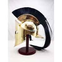 Casque du Grand Roi Léonidas, entièrement en métal, fait main, en fer massif, moderne, portable, de haute qualité, léger, cadeau pour la fête des pères, Halloween