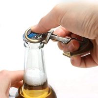 Ouvre-bouteille en forme d'ancre sur le thème nautique, ouvre-bouteille en alliage de zinc robuste, style marin, outil de bar pour la vente en gros