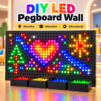 Mur interactif LED, mur en panneaux LED pour aire de jeux intérieure pour enfants, blocs de construction interactifs, équipement de jeux muraux interactifs