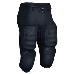 Cómodo uniforme de fútbol americano con logotipo personalizado y nombres hechos de tela de poliéster - Product Image 3