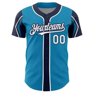 Camiseta de béisbol de equipo personalizada con gráficos personalizados, nombres de jugadores, números y producción rápida para ligas competitivas - Product Image 3