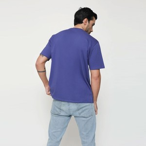 Wholesale Custom Heavyweight Cotton Oversized <b>Tee</b> Drop Shoulder T-Shirt for <b>Plus</b> <b>Size</b> Breathable Fashion Casual Wear Blank - Product Image 4