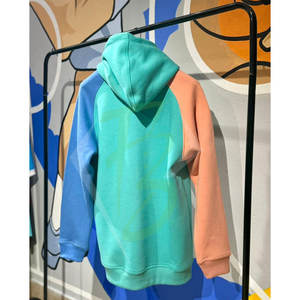 เสื้อฮู้ดดี้ผู้ชายแบบผสมสีสัน สำหรับฤดูใบไม้ร่วงและฤดูหนาว ผลิตโดยผู้ผลิตโดยตรง ดีไซน์ทันสมัย สไตล์คัลเลอร์บล็อก ผ้าฝ้าย - Product Image 2