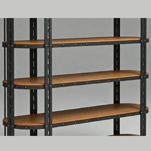 Estantería de madera para uso escolar, estantería de madera grande y pequeña de varios niveles, estantería de madera estrecha y escalera de madera - Product Image 3