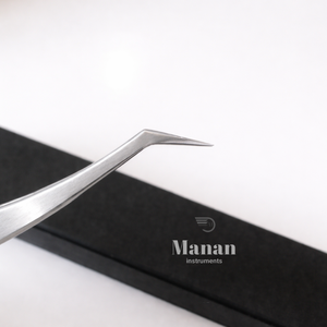 Pinzas Plateadas para Extensión de Pestañas, Acero Inoxidable, Precisión, Volumen, Aislamiento, Herramienta para Pestañas con Caja, Empaque OEM al por Mayor - Product Image 4