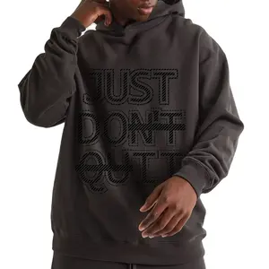 À la mode 480 Gsm Pull Over Hoodies Hommes 100% Coton Lourd En Détresse En Gros Hoodies Surdimensionné Pierre Vintage Lavé Garçons - Product Image 1