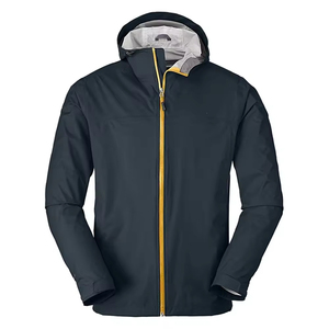 Moda personalizar Logo Retro chaqueta cortavientos chaqueta de lluvia hombres impermeable Nylon poliéster chaquetas de gran tamaño - Product Image 3