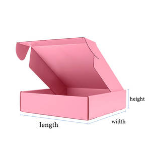 Carton de couleur petits cadeaux boîte d'emballage support de Carton Kraft vierge tailles personnalisées et motifs de Logo imprimés - Product Image 6