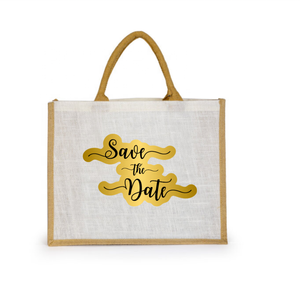 Sac fourre-tout en jute personnalisé/sac à provisions en jute/sacs De Yute - Product Image 5