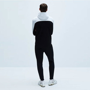 Chándales Deportivos Transpirables de Invierno para Hombre, Estampados y con Patrones Sólidos, 100% Algodón, con Capucha y Cierre de Cordón en la Espalda - Product Image 3