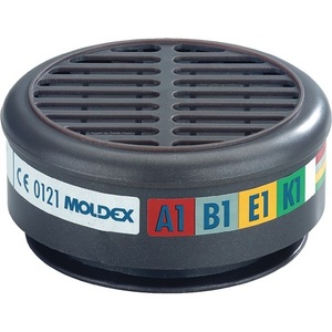 Moldex 890001 ไส้กรองแก๊ส EN 14387:2004 + A1:2008 A1B1E1K1 ไส้กรองอากาศ VPE 10 - Product Image 1
