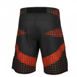 กางเกงขาสั้นออกกำลังกายผ้าซาตินแบบยูนิเซ็กซ์ ไซส์ XL ผ้าซาตินหนา เอวยางยืด โลโก้ด้านหน้า พิมพ์ลายแบบซับลิเมชั่น สำหรับชกมวย ผ้าฝ้าย 100% ระบายอากาศได้ดี - Product Image 1