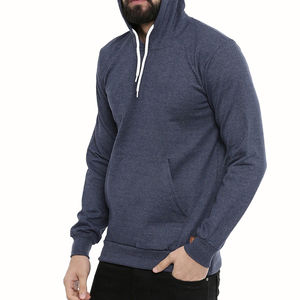 Sudaderas con capucha para hombre de nuevo estilo superventas 100% algodón hecho a medida tejido sólido transpirable lavado comodidad precio razonable 2026 - Product Image 2