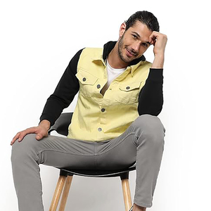 Veste en jean de haute qualité pour hommes professionnels pour printemps automne Style Vintage à capuche Hip Hop manteau vêtements d'extérieur pour l'hiver 2025 - Product Image 2