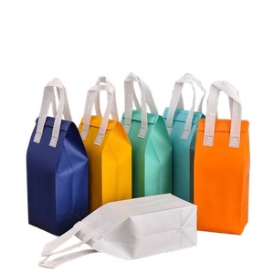 Bolsas Reutilizables Ecológicas de Tela No Tejida para Entrega de Alimentos, Pasteles, Bocadillos y Otros Alimentos, con Logotipo Personalizado Impreso, Fabricante OEM al por Mayor - Product Image 4