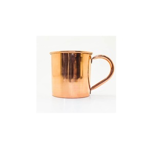 <b>Large</b> Size Smooth Finished Copper Moscow Mule <b>Mug</b> for Cold Drink Beer Wine Drinking Use Bar Hotel Home Decor - Product Image 4