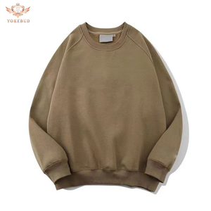 เสื้อสเวตเชิ้ตคอวีถักสีพื้นแบบกำหนดเองสำหรับผู้ชายไซส์ใหญ่จากบังกลาเทศ พร้อมลายพิมพ์เฉพาะตัว ผ้าฝ้าย 100% - Product Image 6