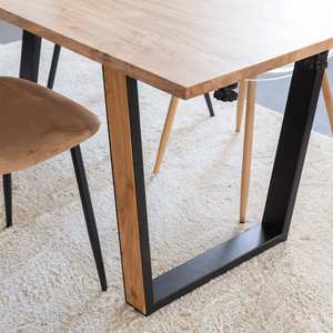 Mesa de comedor de madera de acacia - Product Image 3