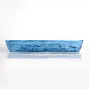 ชุดของขวัญชามและถาดศิลปะทำจากเรซิ่นทำมือสุดหรูทำจากอิพ็อกซี่กลอสสีทันสมัยสำหรับตกแต่งบ้านโรงแรมและงานรื่นเริง - Product Image 6