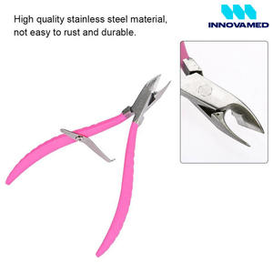 Alicates de acero inoxidable para uñas, removedor de cutículas afiladas, portátil, duradero, alicates para cutículas - Product Image 6