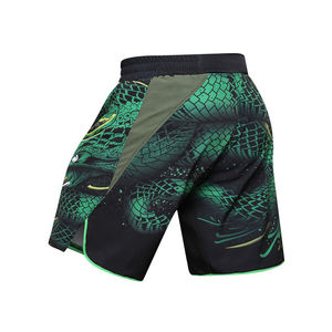 Short MMA unisexe de haute qualité impression sublimée Stretch respirant séchage rapide vêtements de sport personnalisés vêtements d'arts martiaux en gros - Product Image 6