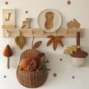 Best Sale Eco-Friendly <b>Rattan</b> Wall <b>Basket</b> Handwoven Multifunction Customized Shape Fruit <b>Storage</b> Flower Pot Hanging - Product Image 2