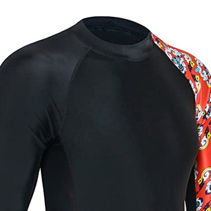 Meilleure qualité plaine MMA rash guard à manches longues rash guard pour hommes expédition rapide marque personnalisée rash guard chemises - Product Image 3