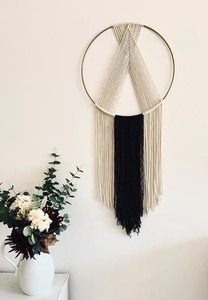 Bohème Macramé Dream Chaser Accent décoratif fait à la main complexe pour salon chambre couloir entrée et artistique moderne - Product Image 4