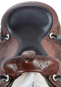 ADEEFA, juego de sillín inglés tallado a mano Premium de alta demanda, cuero con tachuelas occidentales, tamaño personalizado para asiento cómodo de caballo - Product Image 4