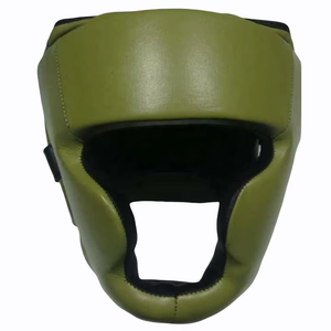 Nuevo diseño MMA Boxing Leather Dual Sport Unisex Head Guard con logotipo personalizado y protección de alta calidad - Product Image 1
