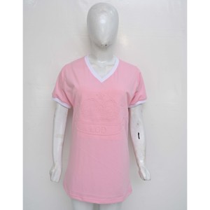 Meilleure qualité conception personnalisée le plus populaire respirant vêtements en gros vêtements décontracté nouveau style léger t-shirt pour femmes - Product Image 1