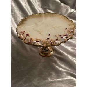 Exhibidor de Pasteles de Resina Ecológico Hecho a Mano de 3 Niveles con Tamaño Personalizable para Bodas y Fiestas de Cumpleaños TIME 2 DECOR - Product Image 2