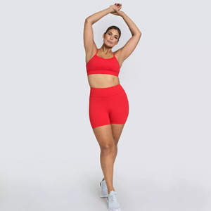 Custom Logo High <b>Waist</b> Womens Yoga Set 2 Piece Gym Workout Sportswear <b>Leggings</b> and Top - Product Image 6