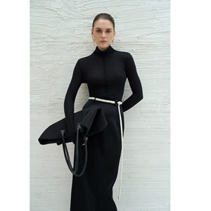 Cinturón de Mujer de Alta Calidad, Servicio ODM, Elegante Cinturón KAR, 73% Cupro - 27% Poliéster, Ropa de Mujer, Marca WhiteAnt - Product Image 6